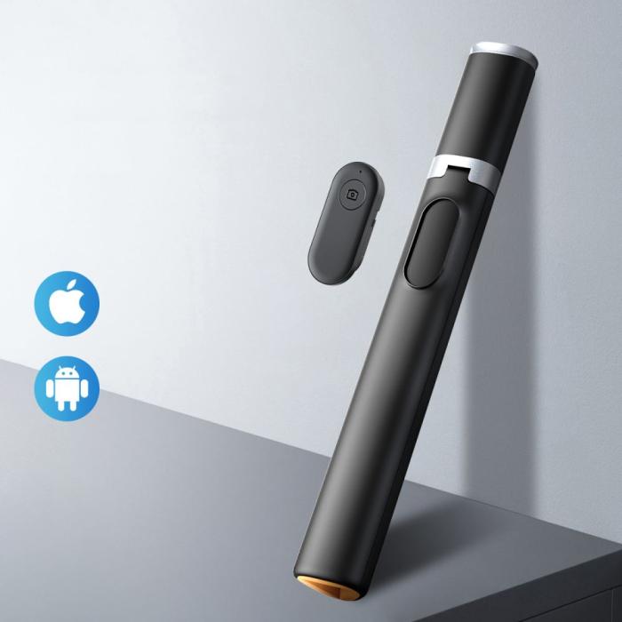Bild 6, Tech-Protect Tech-Protect Bluetooth Selfiestick Tripod Svart - Teknikhallen.se