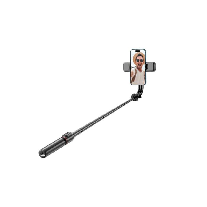 Bild 4, Tech-Protect Tech-Protect Bluetooth Selfie Stick Tripod Med Led Light Svart - Teknikhallen.se
