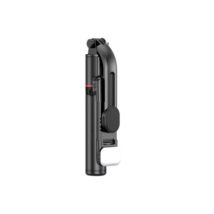 Bild 5, Tech-Protect Tech-Protect Bluetooth Selfie Stick Tripod Med Led Light Svart - Teknikhallen.se