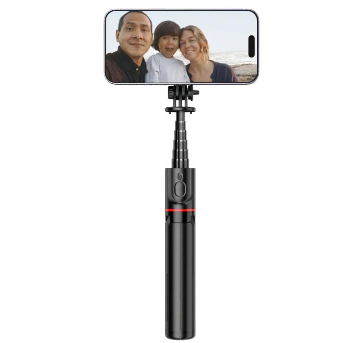 Bild 5, Tech-Protect Tech-Protect Bluetooth MagSafe Selfiestick Tripod Svart - Teknikhallen.se