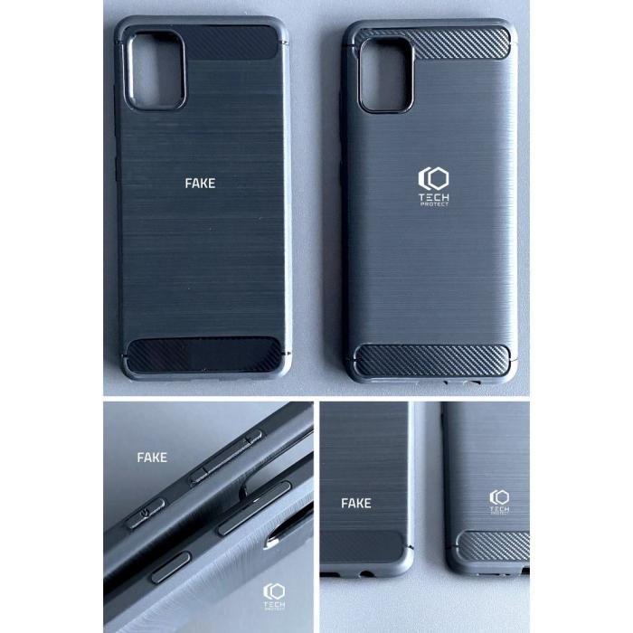 Bild 2, Tech-Protect Tech-Protect Samsung Galaxy Xcover 7 Skal TPU Carbon Svart - Teknikhallen.se