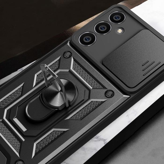 Bild 3, Tech-Protect Tech-Protect Samsung Galaxy S23 FE Skal CamShield Pro Svart - Teknikhallen.se