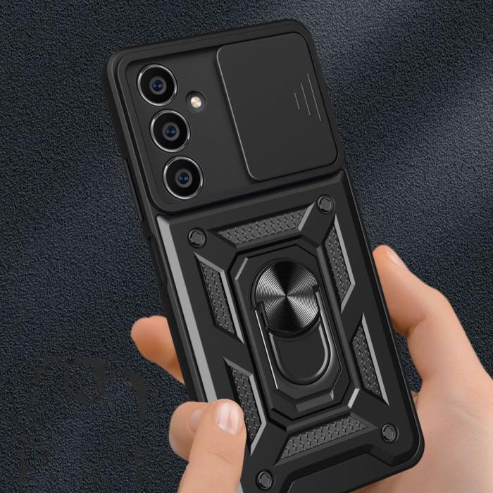 Bild 4, Tech-Protect Tech-Protect Samsung Galaxy S23 FE Skal CamShield Pro Svart - Teknikhallen.se