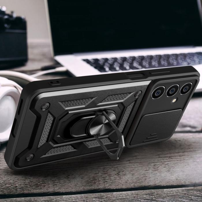 Bild 5, Tech-Protect Tech-Protect Samsung Galaxy S23 FE Skal CamShield Pro Svart - Teknikhallen.se