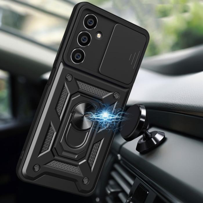 Bild 6, Tech-Protect Tech-Protect Samsung Galaxy S23 FE Skal CamShield Pro Svart - Teknikhallen.se