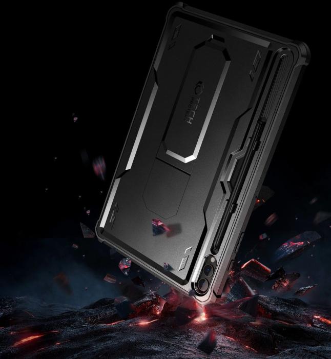 Bild 2, Tech-Protect Tech-Protect Galaxy Tab S9 Plus Skal Kevlar Pro Svart - Teknikhallen.se