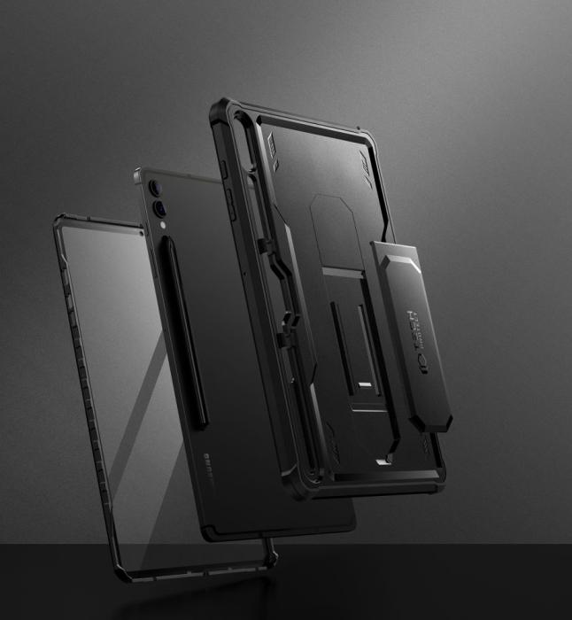 Bild 3, Tech-Protect Tech-Protect Galaxy Tab S9 Plus Skal Kevlar Pro Svart - Teknikhallen.se