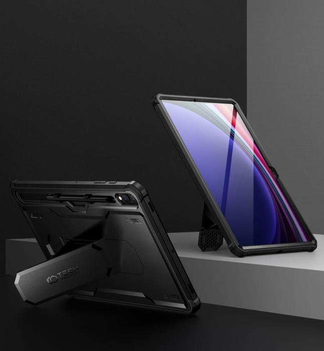 Bild 5, Tech-Protect Tech-Protect Galaxy Tab S9 Plus Skal Kevlar Pro Svart - Teknikhallen.se