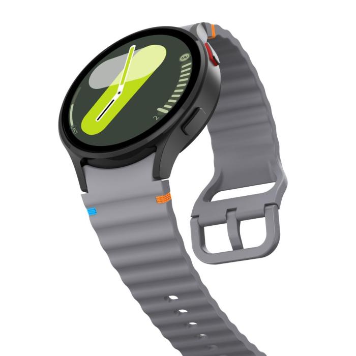 Bild 3, Tech-Protect Tech-Protect Galaxy Watch 4/5/5 Pro/6/7/FE Armband Silikon Sport - Teknikhallen.se