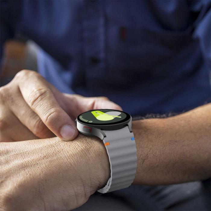 Bild 4, Tech-Protect Tech-Protect Galaxy Watch 4/5/5 Pro/6/7/FE Armband Silikon Sport - Teknikhallen.se