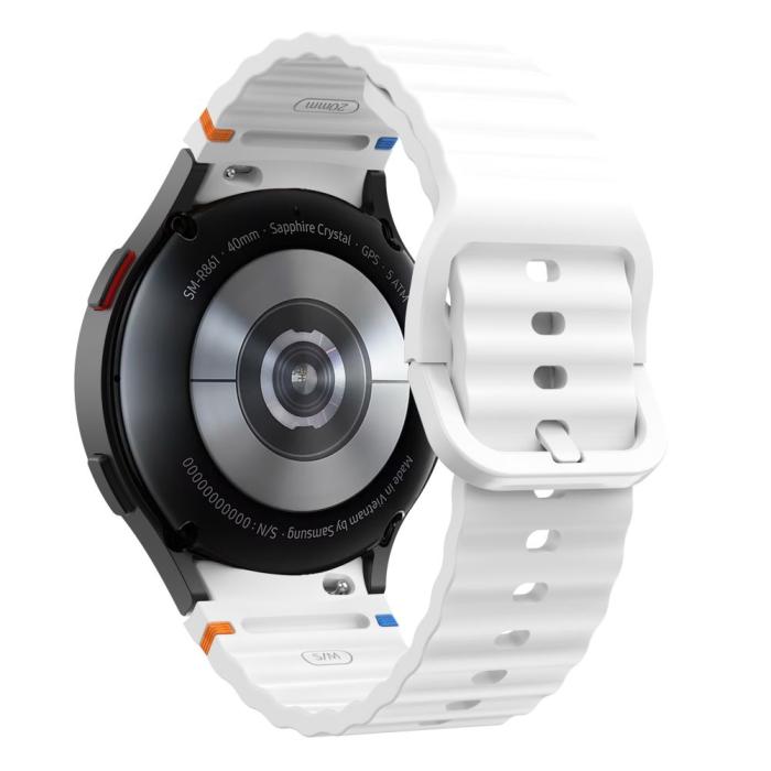 Bild 2, Tech-Protect Tech-Protect Galaxy Watch 4/5/5 Pro/6/7/FE Armband Silikon Sport - Teknikhallen.se