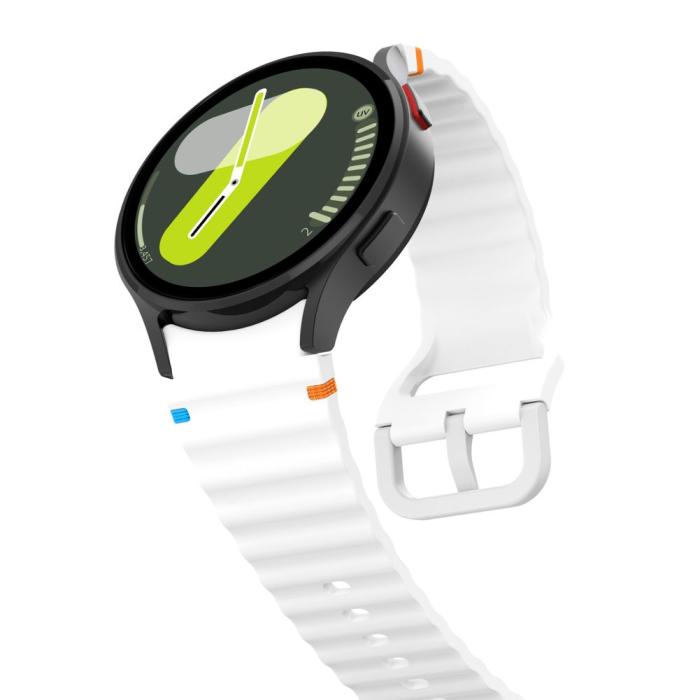 Bild 3, Tech-Protect Tech-Protect Galaxy Watch 4/5/5 Pro/6/7/FE Armband Silikon Sport - Teknikhallen.se