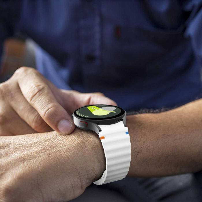Bild 4, Tech-Protect Tech-Protect Galaxy Watch 4/5/5 Pro/6/7/FE Armband Silikon Sport - Teknikhallen.se