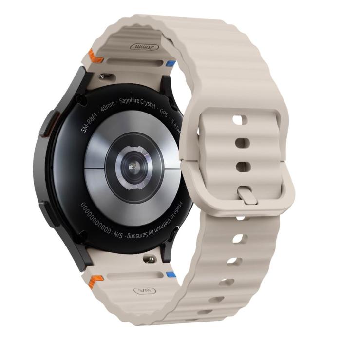 Bild 2, Tech-Protect Tech-Protect Galaxy Watch 4/5/5 Pro/6/7/FE Armband Silikon Sport - Teknikhallen.se