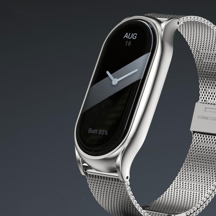 Bild 4, Tech-Protect Tech-Protect Xiaomi Smart Band 10/9/8 Armband MilaneseBand - Teknikhallen.se