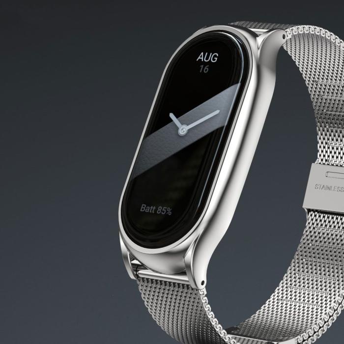 Bild 5, Tech-Protect Tech-Protect Xiaomi Smart Band 10/9/8 Armband MilaneseBand - Teknikhallen.se