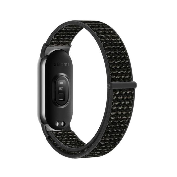 Bild 4, Tech-Protect Tech-Protect Xiaomi Smart Band 10/9/8 Armband Nylon Svart - Teknikhallen.se