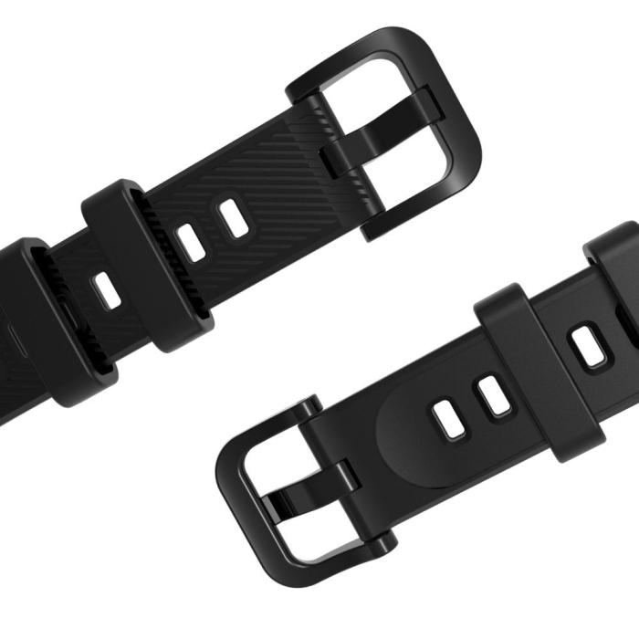 Bild 3, Tech-Protect Tech-Protect Xiaomi Smart Band 10/9/8 Armband Armour Svart - Teknikhallen.se
