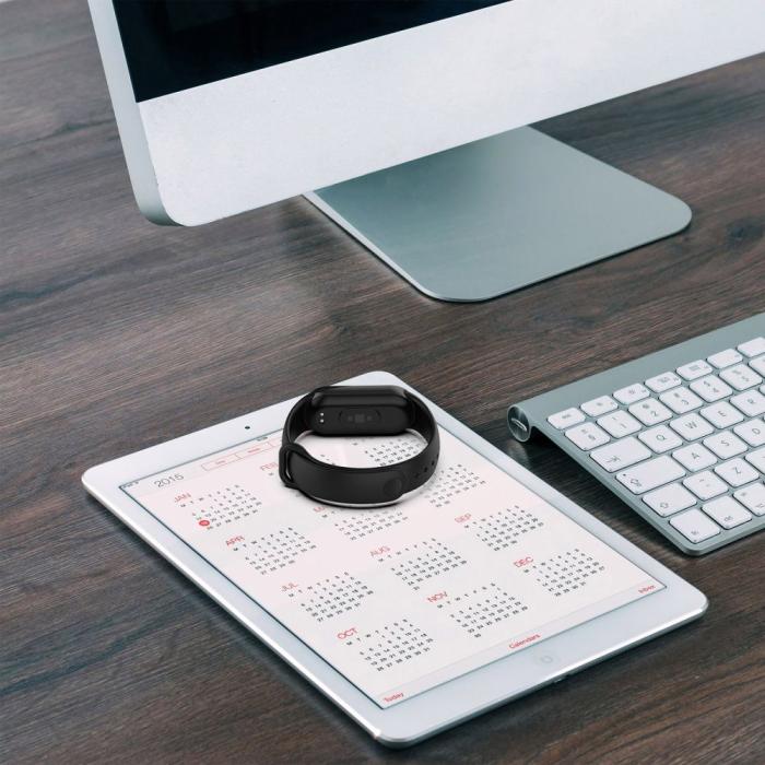Bild 5, Tech-Protect Tech-Protect Xiaomi Smart Band 10/9/8 Armband IconBand Navy - Teknikhallen.se