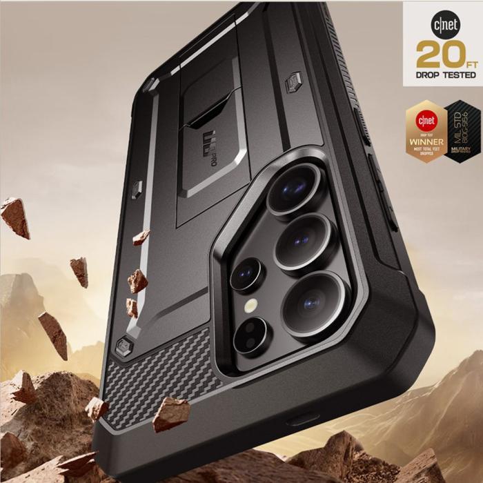 Bild 2, Supcase Supcase Galaxy S25 Ultra Skal 2-SET Unicorn Beetle Pro Svart - Teknikhallen.se