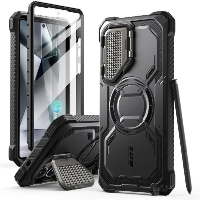 Bild 2, Supcase Supcase Galaxy S25 Ultra Skal MagSafe Iblsn ArmorBox Svart - Teknikhallen.se