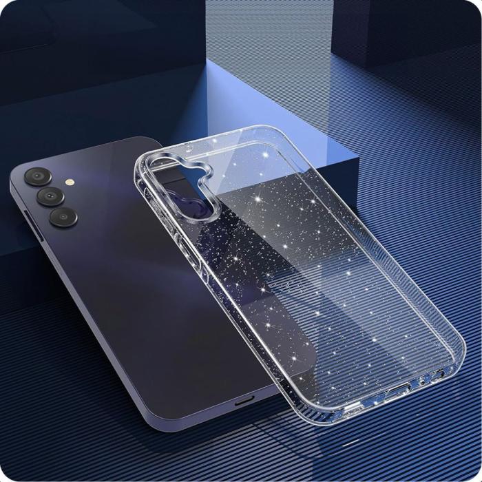 Bild 5, Tech-Protect Tech-Protect Galaxy S25 Skal FlexAir Glitter - Teknikhallen.se
