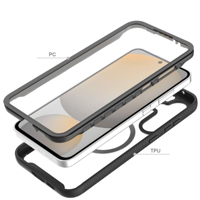 Bild 5, Tech-Protect Tech-Protect Galaxy S25 Skal MagSafe Defense Svart - Teknikhallen.se