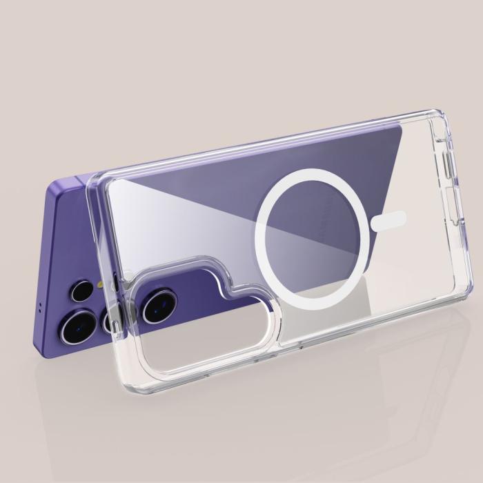 Bild 5, Tech-Protect Tech-Protect Galaxy S25 Ultra Skal MagSafe FlexAir Hybrid Transparent - Teknikhallen.se