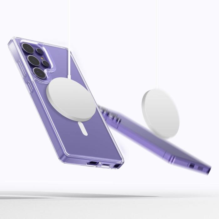 Bild 6, Tech-Protect Tech-Protect Galaxy S25 Ultra Skal MagSafe FlexAir Hybrid Transparent - Teknikhallen.se
