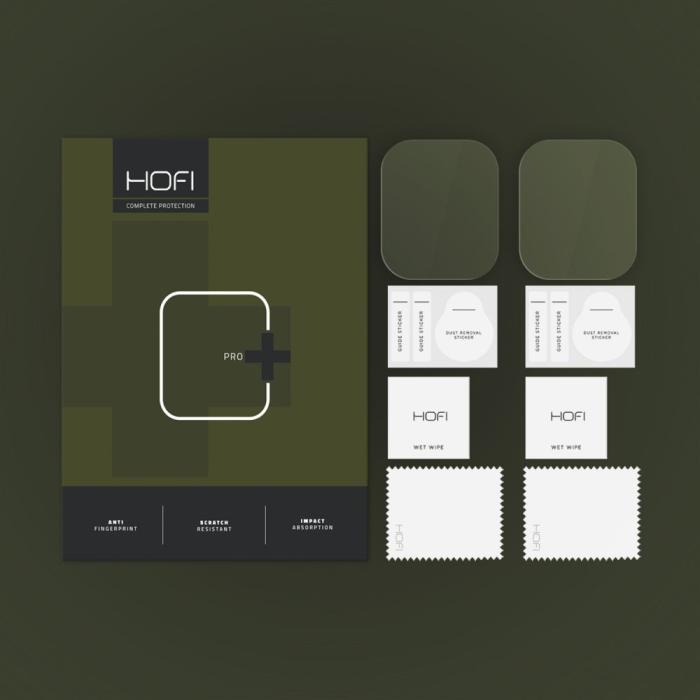 Bild 2, HOFI HOFI Xiaomi Redmi Watch 5 Lite 2-PACK Skärmskydd Pro+ Härdat Glas - Teknikhallen.se