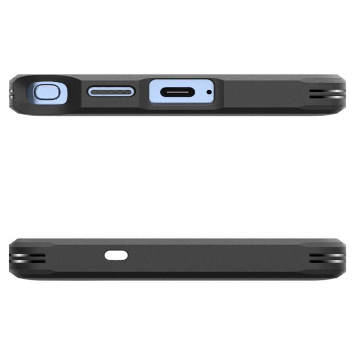 Bild 6, Spigen Spigen Galaxy S25 Ultra Skal MagSafe Tough Armor Gunmetal - Teknikhallen.se