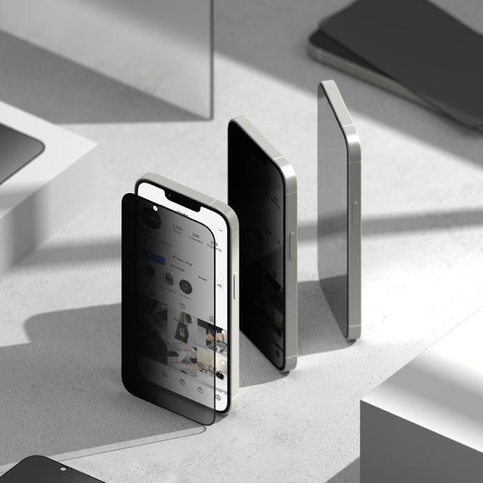 Bild 4, Ringke Ringke iPhone 17e/16e/14/13/13 Pro 2-PACK Easy Slide Skärmskydd - Teknikhallen.se