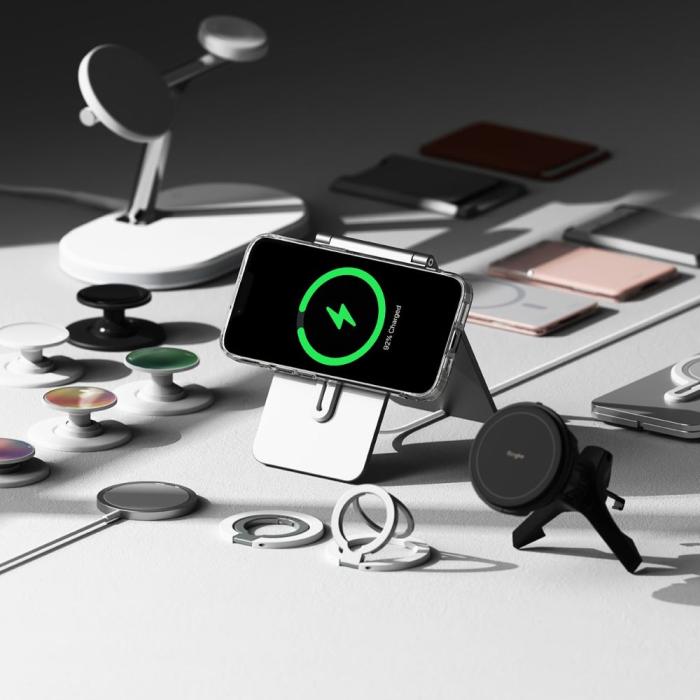 Bild 4, Ringke Ringke iPhone 17e / 16e Skal MagSafe Fusion Transparent - Teknikhallen.se