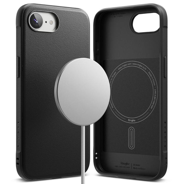 Bild 2, Ringke Ringke iPhone 17e / 16e Skal MagSafe Onyx Svart - Teknikhallen.se