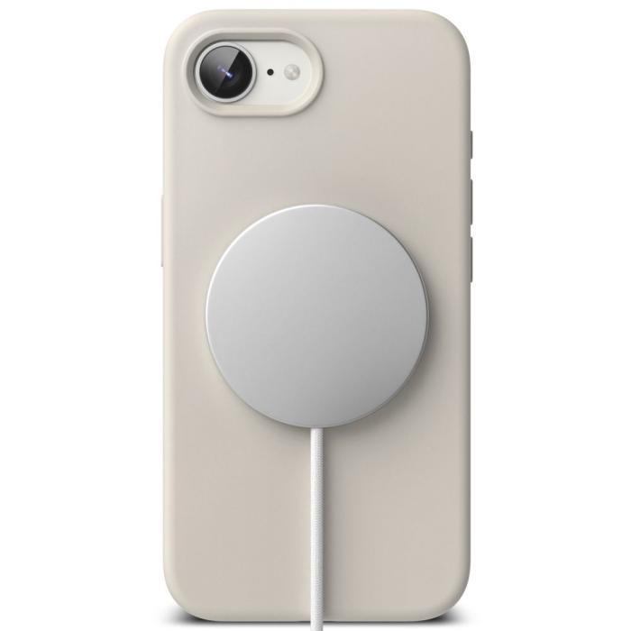 Bild 4, Ringke Ringke iPhone 17e / 16e Skal MagSafe Silikon Stone - Teknikhallen.se