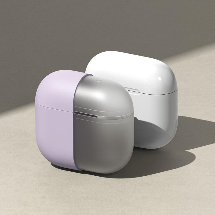 Bild 3, Ringke Ringke AirPods 4 Skal Silikon Ljus Lila - Teknikhallen.se