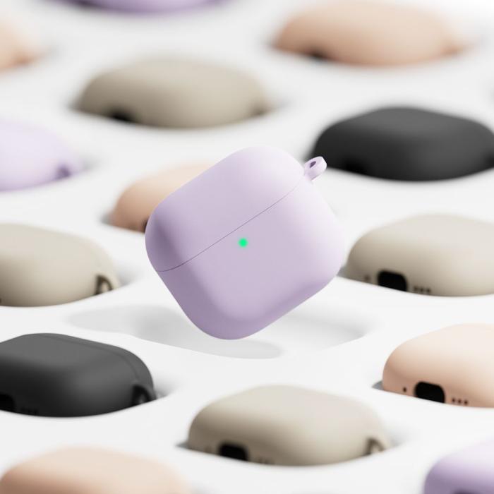 Bild 6, Ringke Ringke AirPods 4 Skal Silikon Ljus Lila - Teknikhallen.se