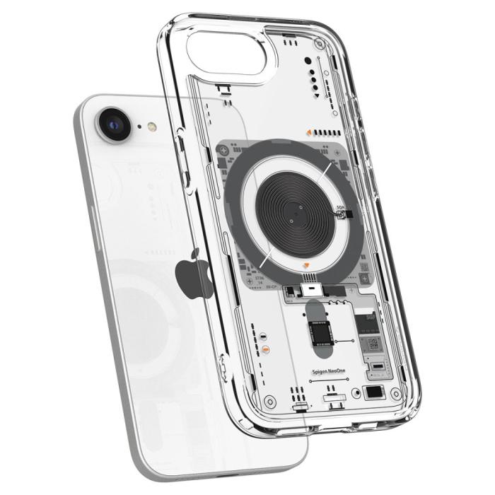 Bild 6, Spigen Spigen iPhone 17e / 16e Skal MagSafe Ultra Hybrid Neo One - Teknikhallen.se