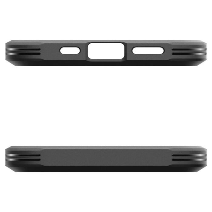 Bild 6, Spigen Spigen iPhone 17e / 16e Skal MagSafe Tough Armor Svart - Teknikhallen.se