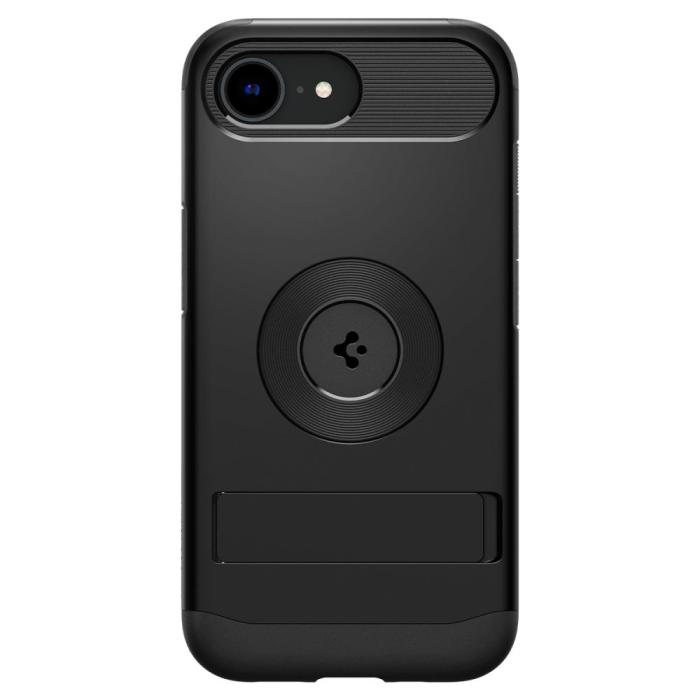 Bild 2, Spigen Spigen iPhone 17e / 16e Skal MagSafe Slim Armor Svart - Teknikhallen.se