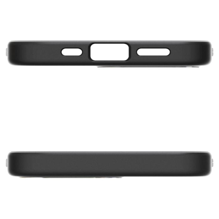 Bild 5, Spigen Spigen iPhoen 17e / 16e Skal MagSafe Enzo Aramid Matt Svart - Teknikhallen.se