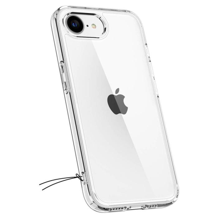 Bild 6, Spigen Spigen iPhone 17e / 16e Skal Ultra Hybrid Crystal Clear - Teknikhallen.se