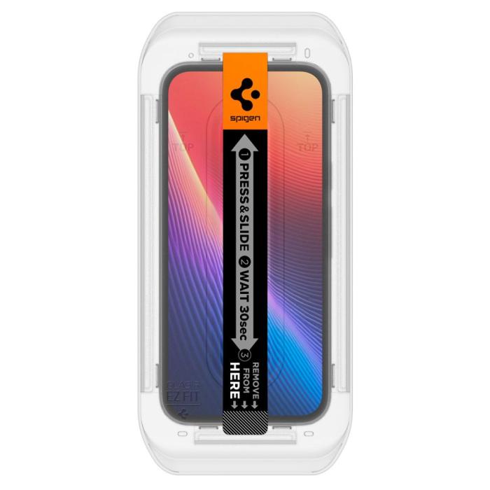 Bild 4, Spigen Spigen Google Pixel 9a 2-PACK Skärmskydd GLAS.tR 