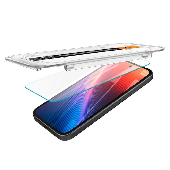 Bild 5, Spigen Spigen Google Pixel 9a 2-PACK Skärmskydd GLAS.tR 