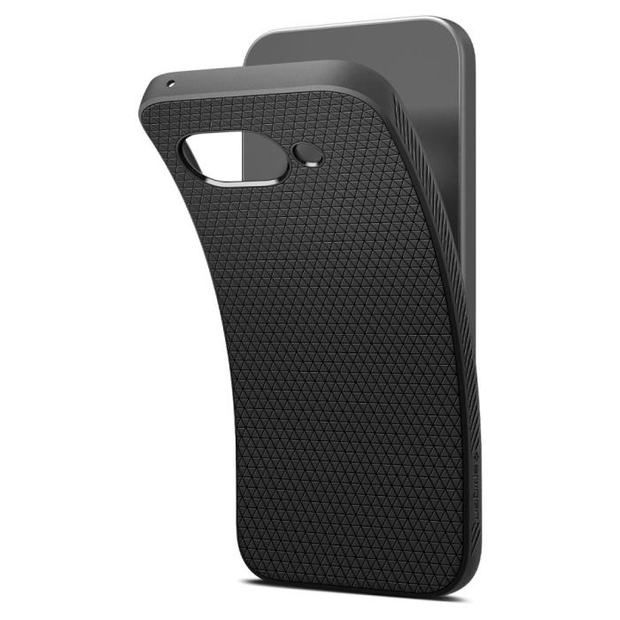Bild 6, Spigen Spigen Google Pixel 9a Skal Liquid Air Matt Svart - Teknikhallen.se