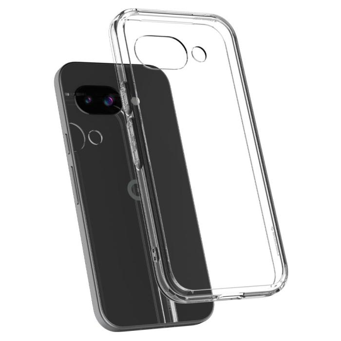 Bild 6, Spigen Spigen Google Pixel 9a Skal Ultra Hybrid Crystal Clear - Teknikhallen.se