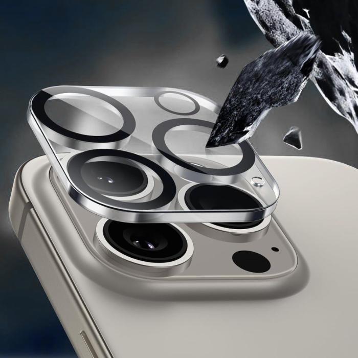 Bild 2, Tech-Protect Tech-Protect iPhone 17e / 16e Linsskydd Härdat Glas CamFit+ - Teknikhallen.se