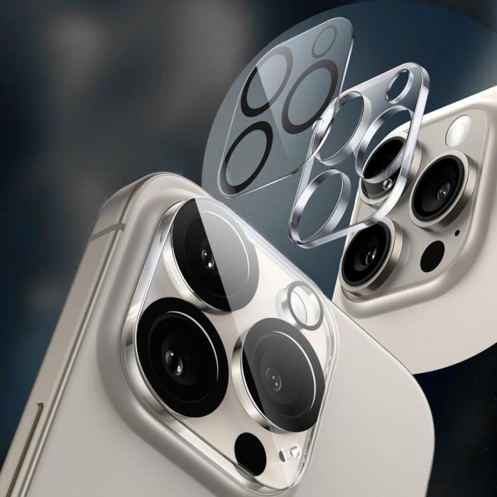 Bild 3, Tech-Protect Tech-Protect iPhone 17e / 16e Linsskydd Härdat Glas CamFit+ - Teknikhallen.se