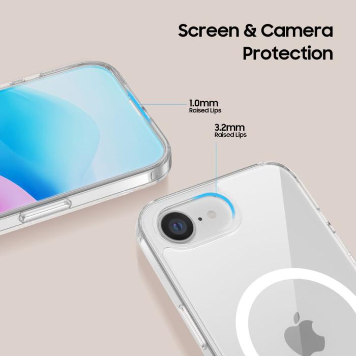 Bild 4, Tech-Protect Tech-Protect iPhone 17e / 16e Skal MagSafe FlexAir Hybrid - Teknikhallen.se