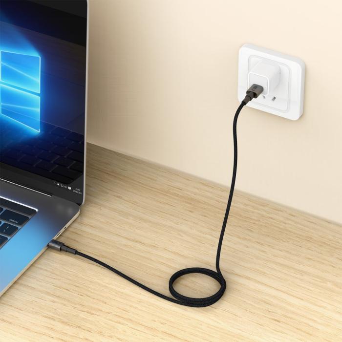 Bild 6, Tech-Protect Tech-Protect 1m 15W/3A USB-C - USB-A Kabel UltraBoost Iron Grey - Teknikhallen.se